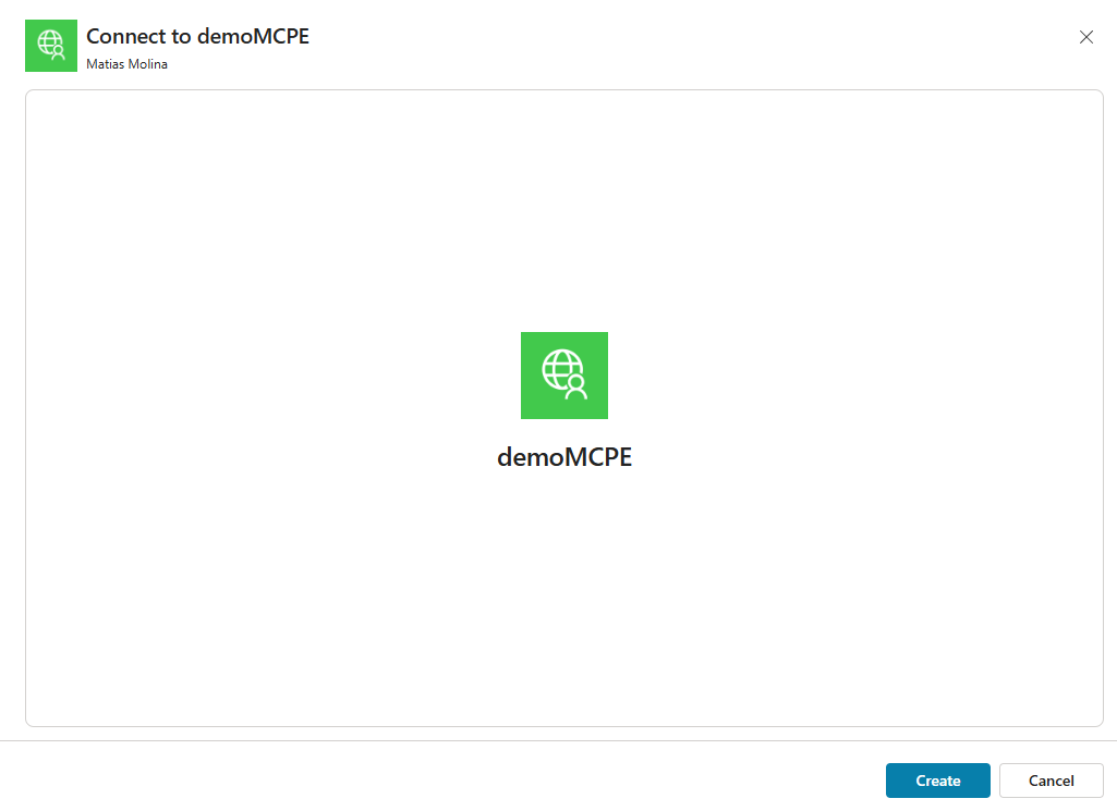Crear nueva conexión