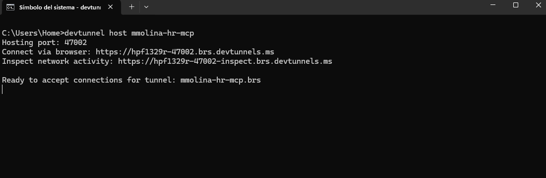 Información de conexión
