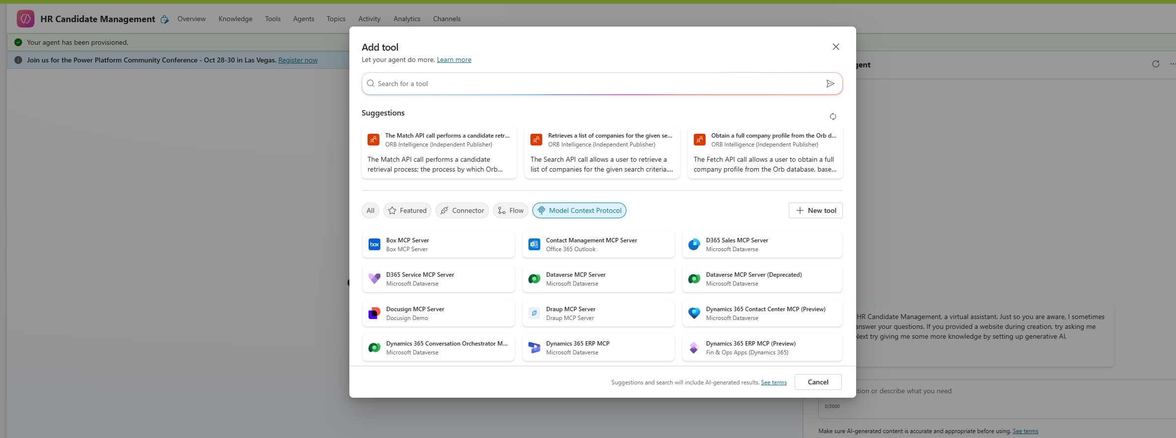 Agregar nueva herramienta